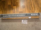 Zero Edge Projector Screen 150inch Motorized  16 9 Sz-150 Free Shipping