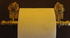 German Wirehaired Pointer Bronze Toilet Paper Holder Or Paper Towel Holder 