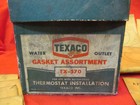 Vintage Texaco Tx-570 Water Outlet Gasket Assortment Box  early To Mid 1960s 