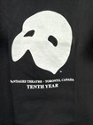 The Phantom Of The Opera Tenth Year T Shirt 1996 Large Vintage Never Worn