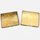Vintage Fifth Avenue Powder Compact Gold Mother Of Pearl Lot 2