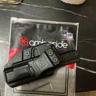 Amberide Black Kydex Iwb Appendix Concealment Pistol Holster W  Clip