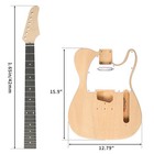 Diy 6 String Tl Style Electric Guitar Kits School Band Mahogany Body Maple Neck