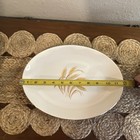 Vintage Homer Laughlin Golden Wheat 11  Oval Serving Platter 22k Gold Trim