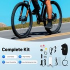 20in 48v 1000w E-bike Electric Bicycle Motor Conversion Kit Fat Tire Front Wheel