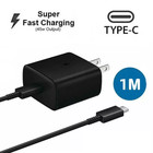 New Samsung Galaxy 45 Watts Usb-c Super Fast Charging Wall Charger   6ft Cable