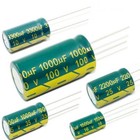 High Frequency Low Esr Radial Electrolytic Capacitor 1uf -22000uf 6 3v- 450v