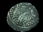 Ancient India  Ad  292 - 304 Visvasena Silver Drachm