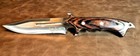 Hibben Tactical Combat Fighter Knife Ii 5 7 8  7cr17 W leather Sheath Gh5072