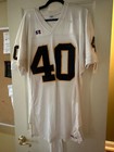University Of California Game Used Jersey   Size  48    40   White