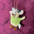 Vintage Walt Disney Cinderella Gus The Mouse Christmas Tree Ornament 3  Tall