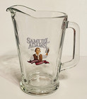 Samuel Adams Glass Beer Pitcher Boston Lager Brewery Made In Usa Patriotic 60 Oz