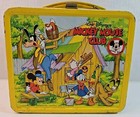 Mickey Mouse Club Vintage 1976 Aladdin Metal Lunchbox With Thermos 