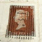 Qv Gb August 29th 1845 1d Penny Red Plate Front Of Cover 