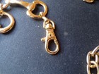 Vintage Chain Belt Horse Bit - Gold Tone - Adjustable