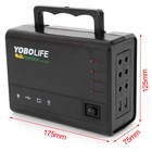 Portable Solar Generator With Solar Panel small Basic Portable Generator Kit New