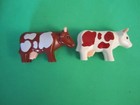 Lot 10 Playmobil 123 City People And Farm Animal Figures