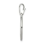 Sterling Silver 925 Antiqued Finish Masonic Freemason Charm Pendant 0 79 Inch