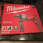 Milwaukee 1 2 Hammer Drill Corded  13 Mm  - Open Box Actually Used Once