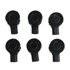 6pcs Parking Assit Sensor   Bezel For 2016-2018 Dodge Ram 1500 2500 1ew63tzzaa