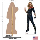 Captain Marvel  the Marvels  Lifesize Cardboard Cutout Standup Standee Larson