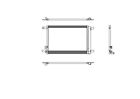 Aluminum Front A c Condenser  Direct Fit