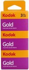 Kodak Gold 200 Color Negative Film  35mm Roll Film  36 Exposures  3 Rolls