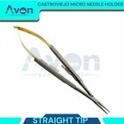New German Castroviejo Micro Needle Holder Straight  Surgical Dental Instruments