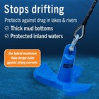 Better Boat River Anchor 20 Lb For Boats Up To 24 Ft  Vinyl Coated Cast Iron    