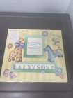Baby Scrapbook Album 12in Girl Or Boy Animals Personalize Stickers Marcella New