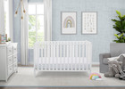 Heartland 4-in-1 Convertible Crib - Greenguard Gold Certified  Bianca White