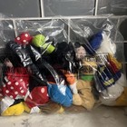 The Disney Store Mini Bean Bag Set Of 5 Mickey minnie donald goofy pluto