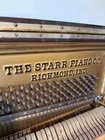 Starr Upright Piano 1913 - Mahogany Finish 88 Keys 3 Pedals Brown Wood
