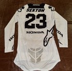 Autographed Race Worn Chase Sexton  23 Motocross Jersey