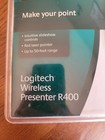 New Logitech R400 Wireless Red Laser Presentation Remote Pointer Usb Sealed