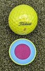 Titleist Pro V1x Cross Section Yellow Golf Ball Marker Poker Chip Style Pro V1