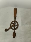 Lot Of 4 Antique Tools  Hand Drills  Newell Sanders Wrench  Ford  Parts repair