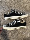 Vintage 90s Made In Usa Converse All Star Low Size 11 Black White