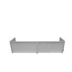 Prox Xf-ttfw 6ft Table Top Dj Facade Wedding White Trim   Black   White Scrim   