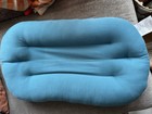 Snuggle Me Organic Baby Lounger Blue Organic Cotton Unisex Baby Lounger