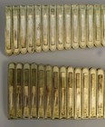 122 Brass Reeds From 1916 Shipman Organ Co Pump Organ High Point Nc  one Broken 