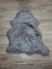 Icelandic Sheepskin Rug Soft Silky Long Color 100  Natural  c758