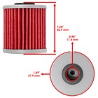 3 Oil Filter For Kawasaki Kx250f Kx250 250 Kx450f 450 2004 2005-2026 52010-0001
