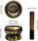 Tibetan Singing Bowls Set  Meditation Sound Bowl Hand Hammered In Nepal For Yoga