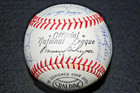 Scarce  Walt Alston Signed Baseball 23 Signees 1967 Hof  21 More Jsa Dodgers  
