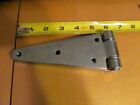 4 Hinges 6  Strap Hinge Heavy Duty Zinc Plated Hardware Door Fence Barn Gate