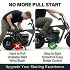 Mini Bike Kick Start Kit Foot Pedal Starter For Predator 212 212cc Engine Black