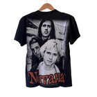 Nirvana Kurt Cobain Aop Rare Cry In The Dark T-shirt Vintage Reprint Large