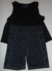  nwt Girls 90 Degree By Reflex Leopard Print Outfit  Size S 7-8 Super Cute Fs   