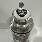 The Danbury Mint Tim Brown Oakland Raiders Ceramic Collector Stein W  Metal Lid